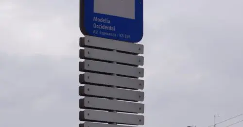 PARADERO SITP BARRIO MODELIA OCCIDENTAL CARRERA 84  149A06